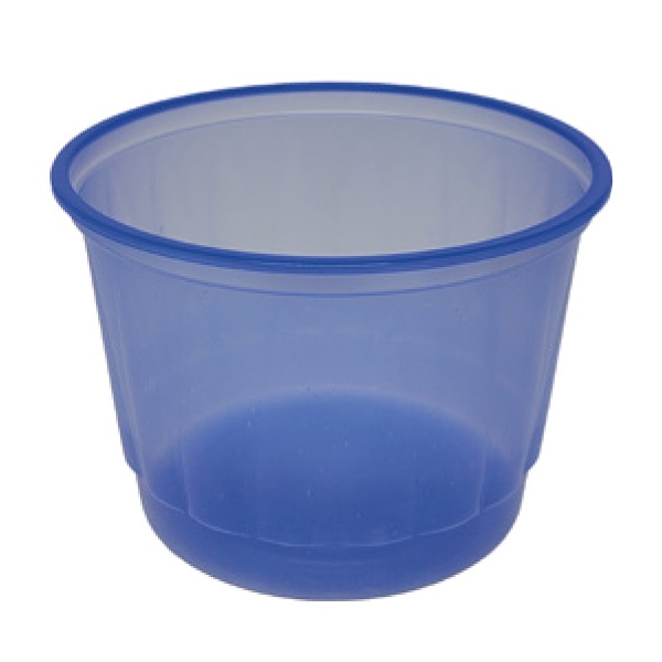 Pote Plástico para Alimento (Gomado) Azul 250ml