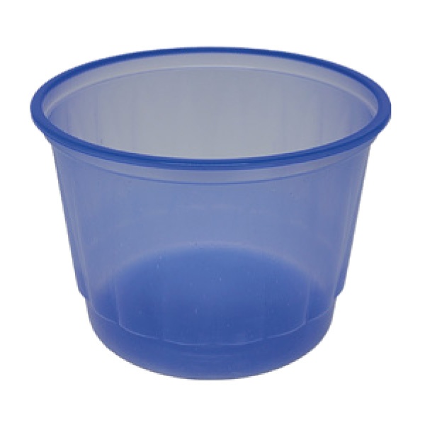 Pote Plástico para Alimento (Gomado) Azul 300ml