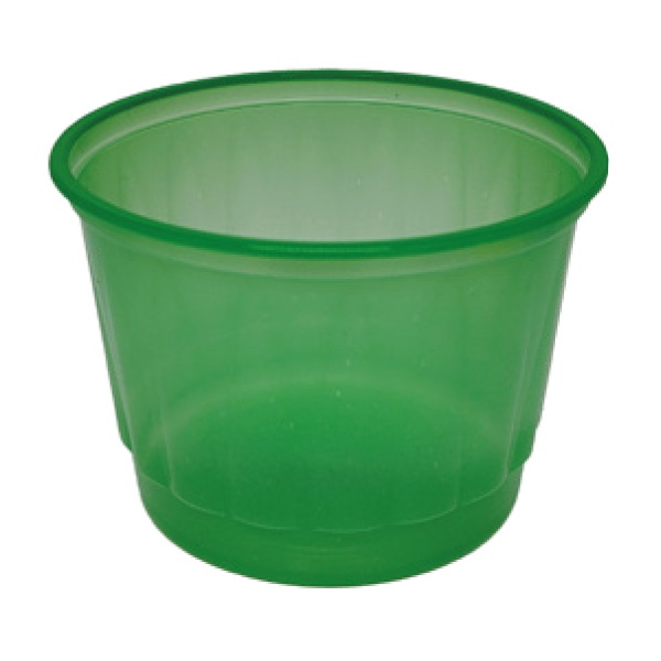 Pote Plástico para Alimento (Gomado) Verde 250ml