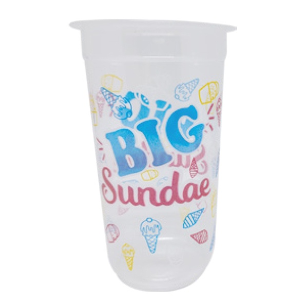 Copo Impresso Genérico Big Sundae 300ml