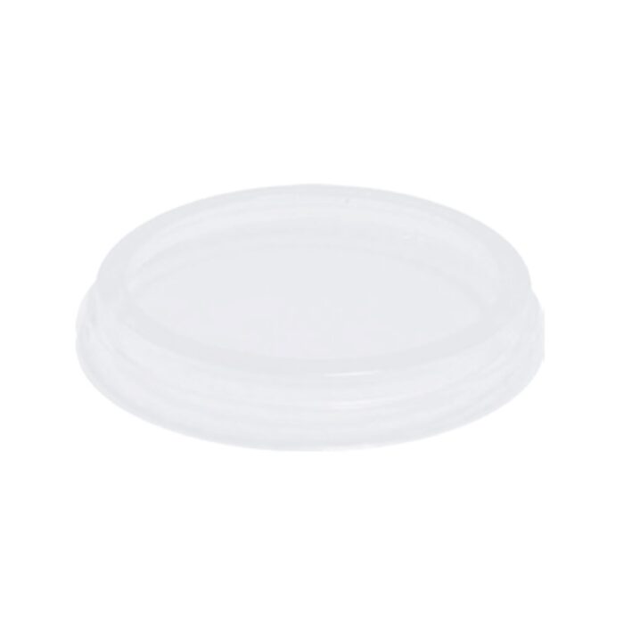 Sobretampa Redonda para Potes PP Transparente 140ml e Copo 200 e 300ml