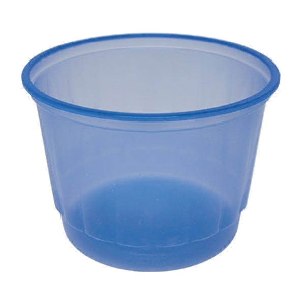 Pote Plástico para Alimento (Gomado) Azul 200ml