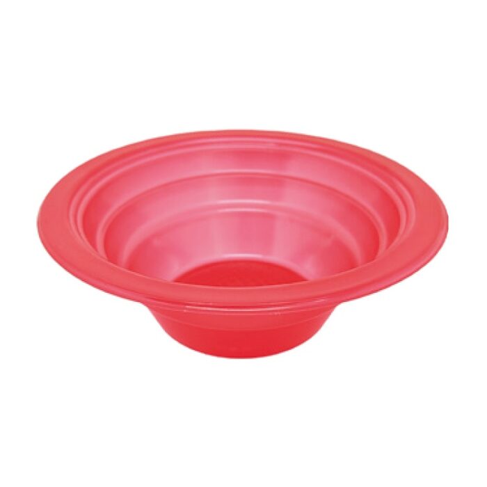 Prato Fundo Vermelho 12cm
