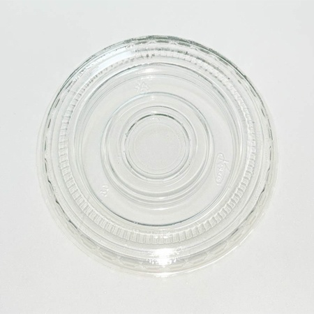 Tampas Reta p/ Copos 275, 330ml Sem Furo PET
