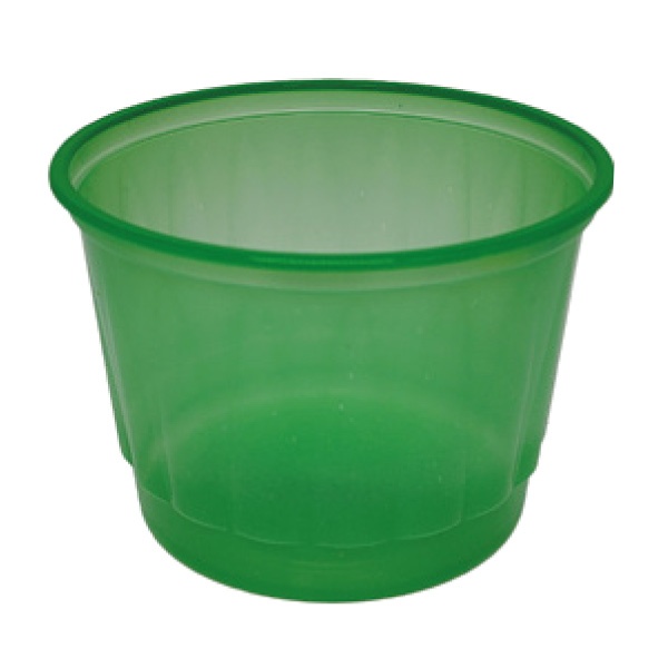 Pote Plástico para Alimento (Gomado) Verde 300ml