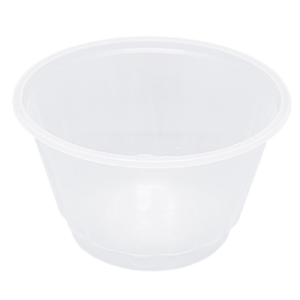 Pote Plástico para Alimento (Gomado) Transparente 100ml