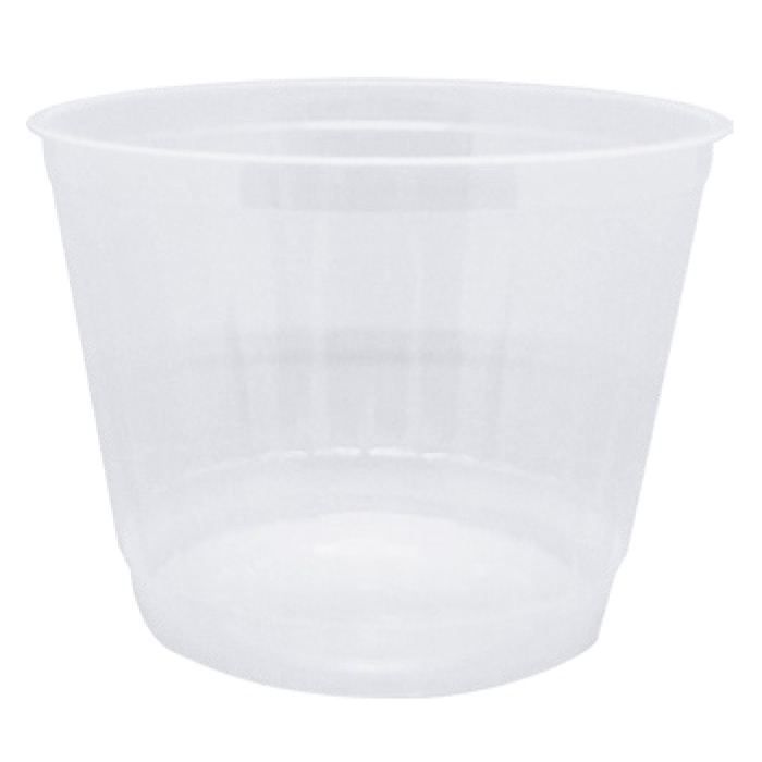 Pote Plástico para Alimento (Gomado) Transparente 1L