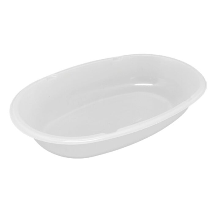 Bandeja Plástica Oval Branca
