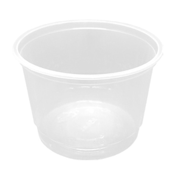 Pote Plástico para Alimento (Gomado) Transparente 300ml